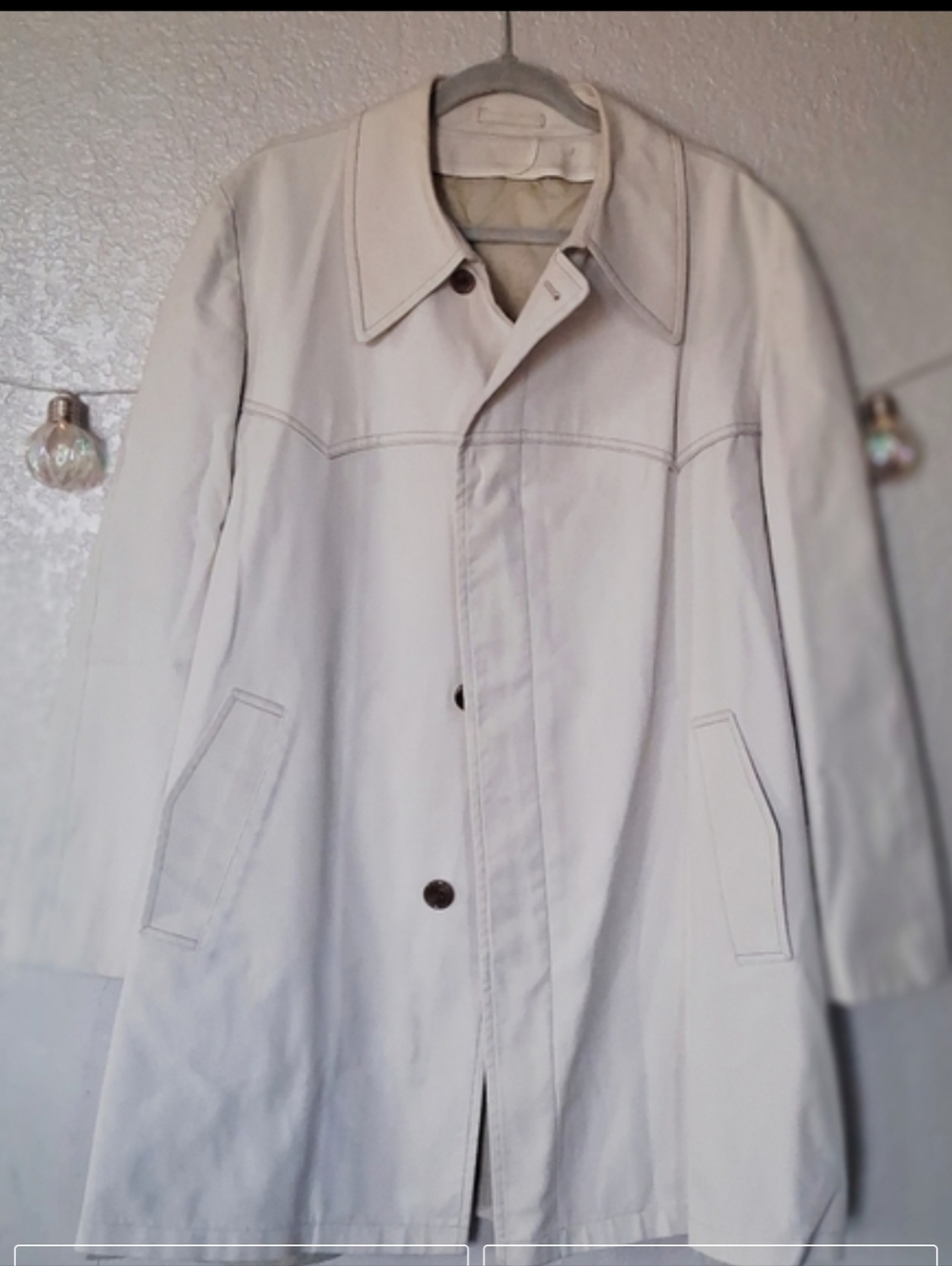 Carolyn Bessette Kennedy Statement Outerwear Vintage London Fog PLUS Trench